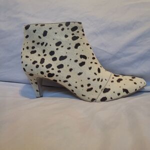 Leopard Print Ankle Boots